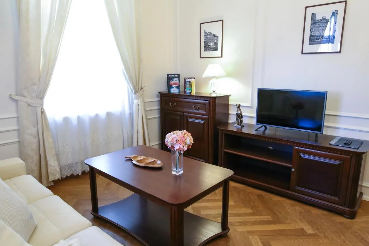 White & Gray Apartments Prag