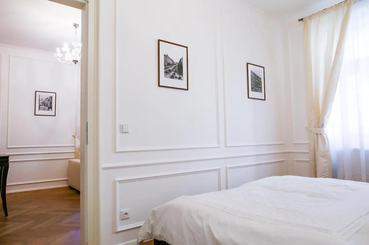 White & Gray Apartments Prag