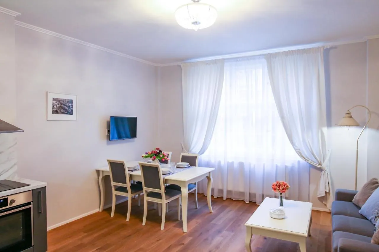 White & Gray Apartments Praga